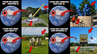 🔥 Very Stranger Top 4 Huge Structures Found in Google Earth 🌍! 
