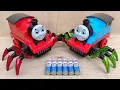 Download Lagu unboxing dan merakit mainan kereta laba-laba,train monster spider,kereta thomas exe coco charles