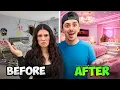 I DESTROYED My Girlfriend s Room Surprised Her w A New One