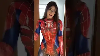 #sexy #spidergirl #cosplay #spiderwoman #spiderverse #reels #shorts