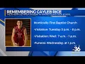 Visitation funeral arrangements for 16-year-old Wayne County student Cayleb Rice