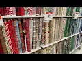 Joann Christmas papers fabric quick shop with me