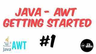 Java - AWT Getting Started For Beginners Java