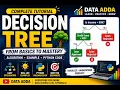 Decision Tree Algorithm Explained Complete Machine Learning Tutorial for Beginners Data Adda