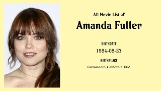 Amanda Fuller Movies list Amanda Fuller Filmography of Amanda Fuller