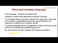 KTU CS403 Programming Paradigm Module 4 Part 7 Evaluation Strategies - Strict and Lazy Evaluation