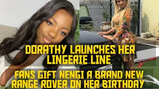 dorathy launches her lingerie line fans gift nengi a range rover on her birthday
