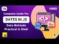 Javascript Date Time Javascript date methods Javascript date and time tutorial in Hindi