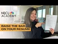 Improving Your News Resume - NBCU Academy 101