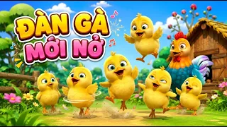 LK Nhạc Thiếu Nhi Vui Nhộn Hay Nhất - Một Chú Gà Con Như Cục Bông Tròn - ĐÀN GÀ CON MỚI NỞ