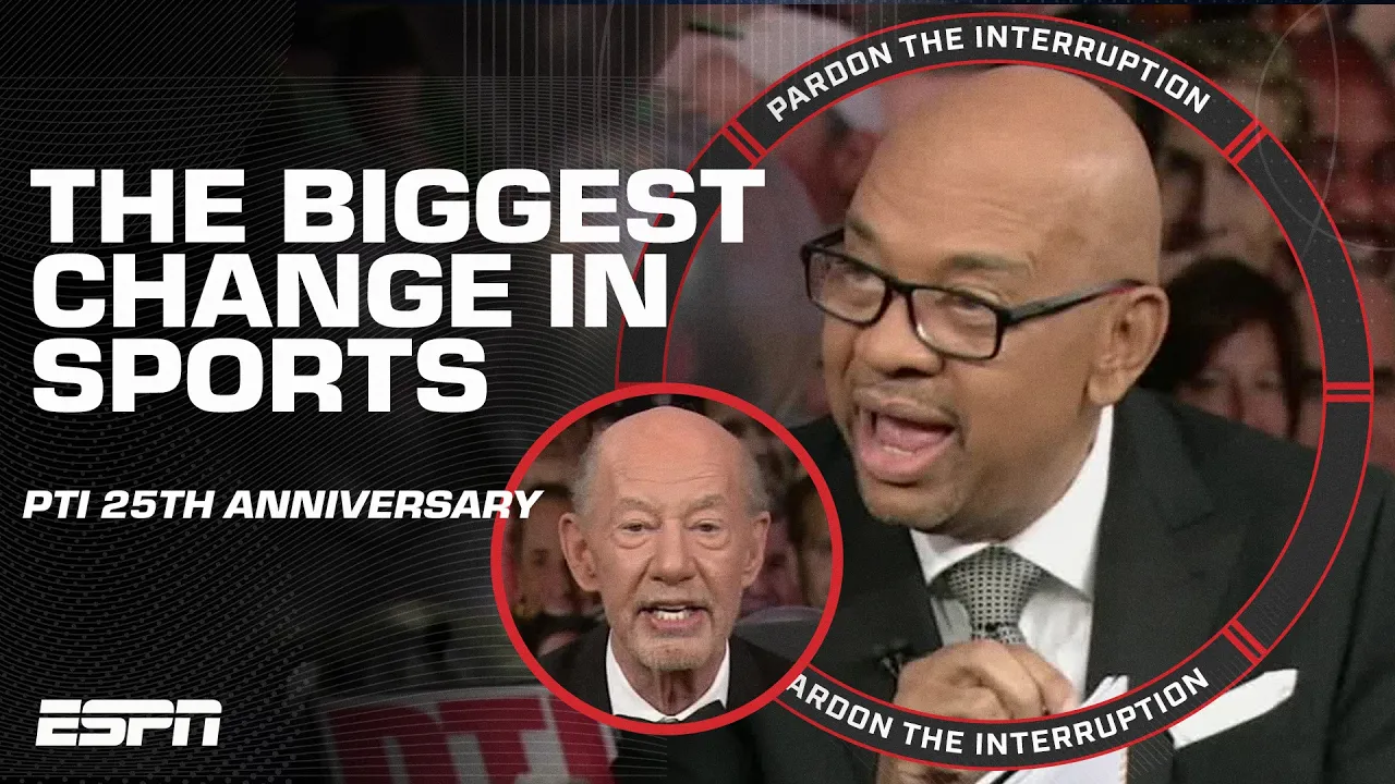 What has been the biggest change in sports in the last 25 years? | PTI 25th Anniversary