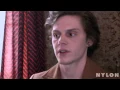 Evan Peters talks tattoos horror movies and hidden talents for Nylon Magazine