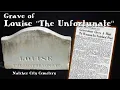 A REVIST to Louise the UNFORTUNATE in Natchez City Cemetery Mississippi