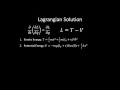Showcase of Lagrangian mechanics using an elastic pendulum