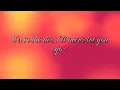 2NE1 박봄 (Park Bom) - You and I [English Version by MoA/Lyrics]