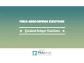 How to graph piece wise defined functions and the greatest integer functions