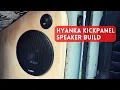 HYANKA 6 5 Component Speakers - Custom Kick Panel Build
