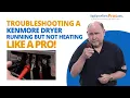 How To Troubleshoot a Kenmore Dryer That s Running But Not Heating