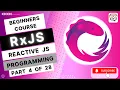 Core Reactive Concepts Reactive Extensions for JavaScript Learn RxJS Reactive JS Pt 4