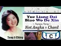 Download Lagu Yue Liang Dai Biao Wo De Xin  - Teresa Teng | Keyboard Tutorial Cover in C + Not Angka + Chord