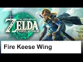 The Legend of Zelda Tears of the Kingdom - Fire Keese Wing