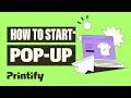 How to Start an Online Store for Free in 2026 Printify Pop-Up