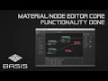 Material Editor Devlog - editor core functionality done