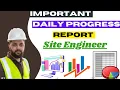 How To Prepare Daily Progress Report in Construction Project Daily Progress Report Format DPR