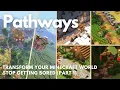 PATHWAYS Beautify your Minecraft World Beginners Advanced Java Bedrock 26 2