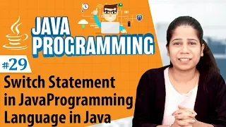 Switch Statement in Java Programming Language - Decision Making Statements in Java