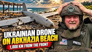 Ukraine Drones Reach Black Sea Beaches of Abkhazia