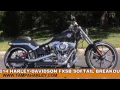 New 2014 Harley Davidson Softail Breakout Colors Review