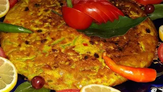 آموزش کوکوی کدوسبز یه غذای خوشمزه ومقوی ازمامان تی وی  پروانه جوادی  دندنها