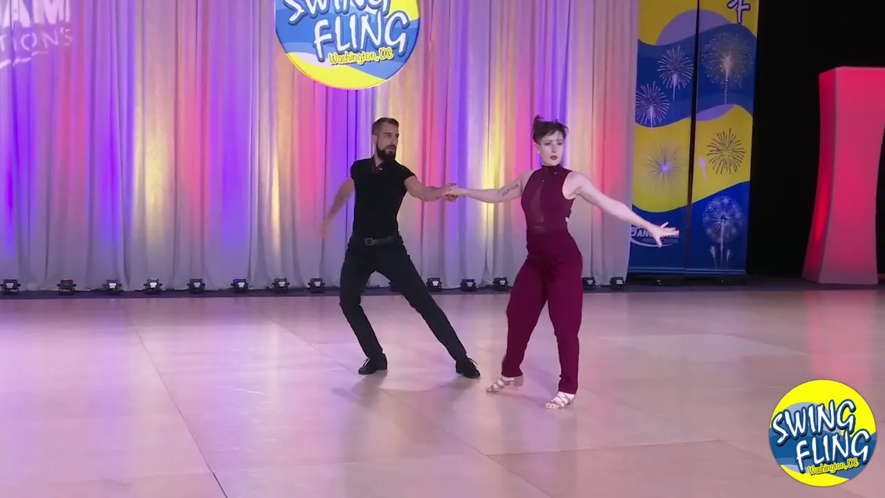 Swing Fling 2022 Superstar Show Bonnie Cannon & Jérome Subey