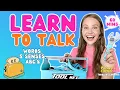 Learn to Talk - Tools 5 Senses ABC s Colors Best Toddler Learning s for Kids