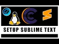 Setup Sublime Text On Linux For C - C Programming