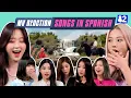 NMIXX reacts to Christian Nodal ROSALIA and Rauw Alejandro I REACTION