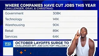 Why October Layoffs Hit A 22 YEAR HIGH 