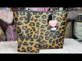 Coach leopard print city tote review