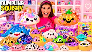 COMPLETEI A COLEÇÃO DE DUMPLING SQUISHY MAIS RARA *achei um super raro