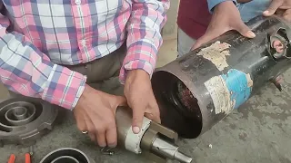 SCROLL COMPRESSOR DISMANTLLING ASSEMBLING WITH WORKING FUNCTION S 3 D