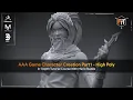 AAA Game Character Creation Tutorial Part1 - High Poly