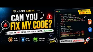 I Made a Mistake in My Code Can You Find It