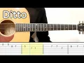 Lagu New Jeans - Ditto (Guitar Tutorial Tab)
