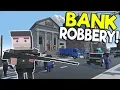 BANK ROBBERY POLICE CHASE THROUGH THE CITY - Tiny Town VR Gameplay