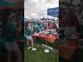 Tailgating at Hard Rock Stadium October 16 Dolphins against the Vikings