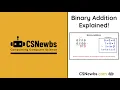 Old Binary Addition Explained - CSNewbs
