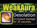 WoW Desolation WeakAura Death Knight WeakAura WotLK classic