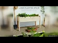 Raised Garden Bed Best Choice Products 48x24x30in Elevated Wood Planter Box Stand Review