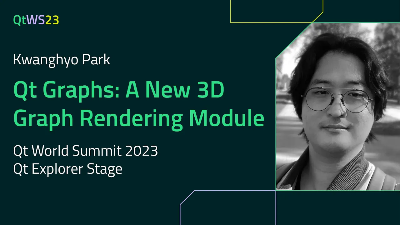 Qt Graphs: A New 3D Graph Rendering Module with Kwanghyo Park | #QtWS23